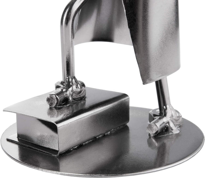 BRUBAKER Schraubenmännchen Abschluss Studium Bachelor Master - Handarbeit Eisenfigur Metallmännchen