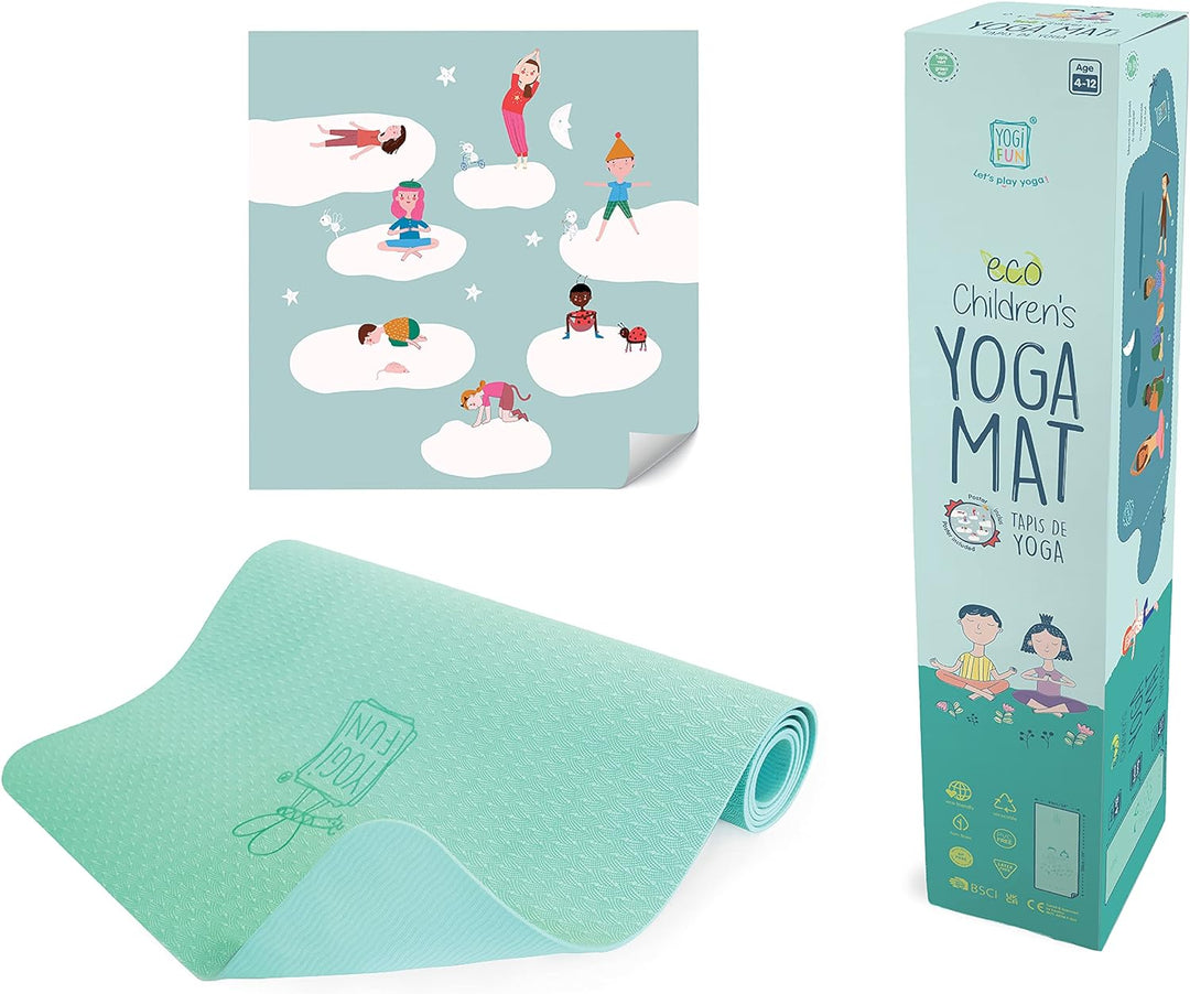 BUKI France Y024 Yoga Matte-Grün