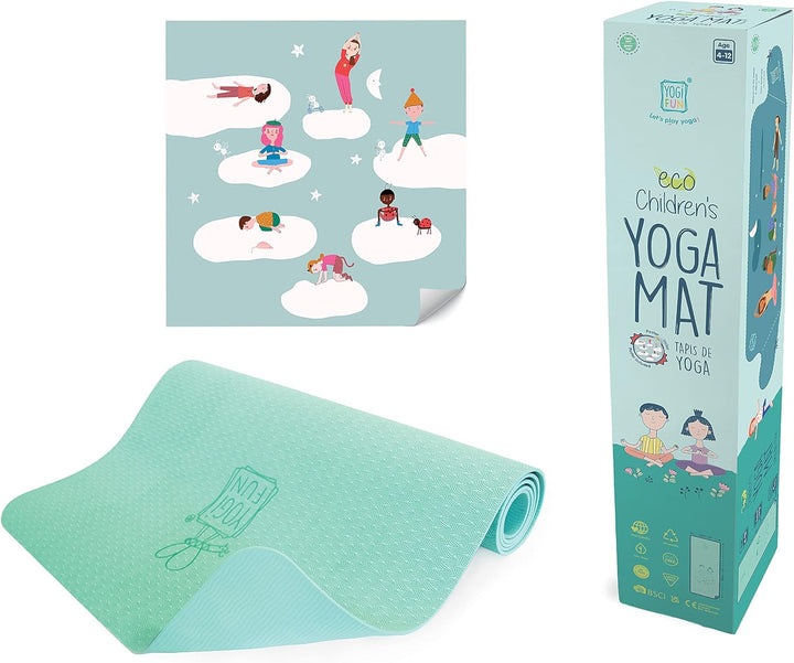 BUKI France Y024 Yoga Matte-Grün