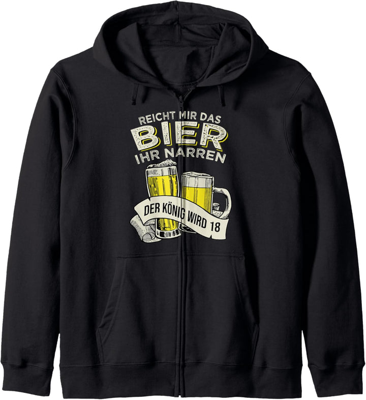 18. Geburtstag Jahrgang 2002 Geschenkidee für einen Mann Kapuzenjacke