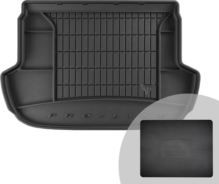 FROGUM ProLine 3D Gummimatte Exklusive Auto Kofferraummatte Kofferraumwanne für Subaru Forester IV 2