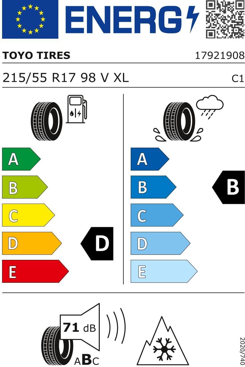 TOYO 215/55 R17 TL 98V OBSERVE S944 XL BSW M+S 3PMSF Winterreifen
