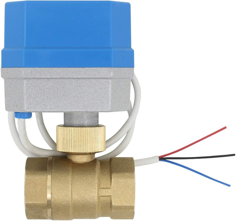 OemClima 2 Modi - 2 Wege motorkugelhahn 12v zonenventil 2 Wege ventil elektrisch 1/2 3/4 1 1-1/4 1-1