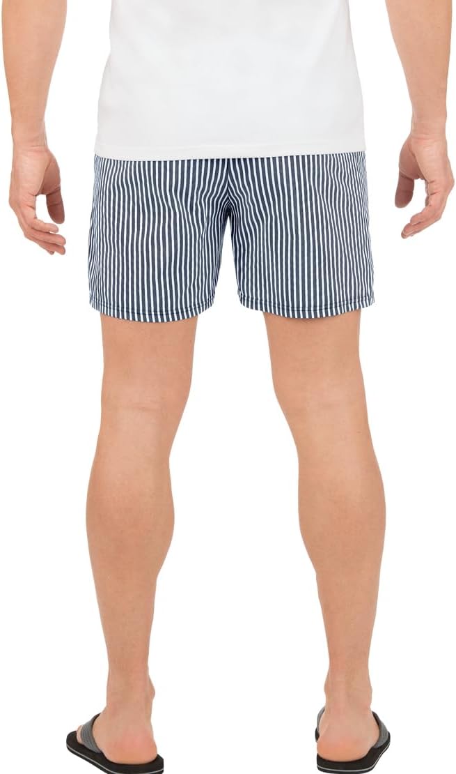 Trigema Herren Bade/Freizeitshorts mit Streifenmuster L Navy, L Navy