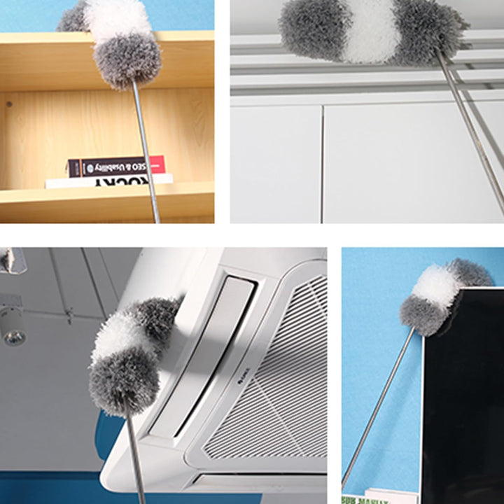Staubwedel Teleskop Waschbar Mikrofaser Duster Lang Ausziehbar Bis 254cm | 3 Stück Staubwedel Lang A