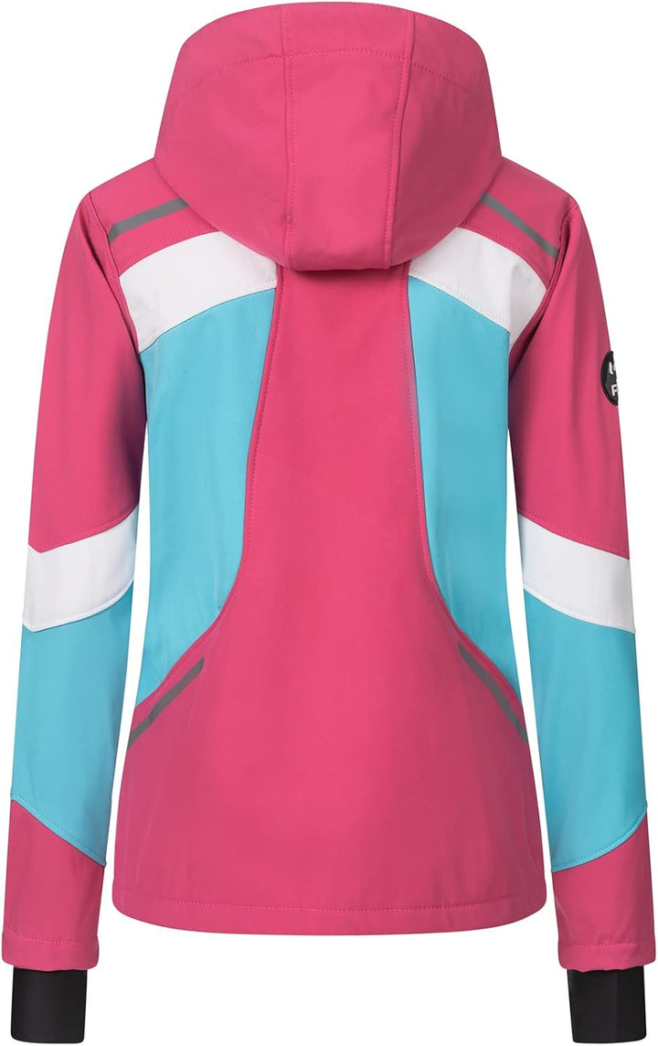 Rock Creek Damen Softshell Jacke Windbreaker D-465 XS Rosa, XS Rosa