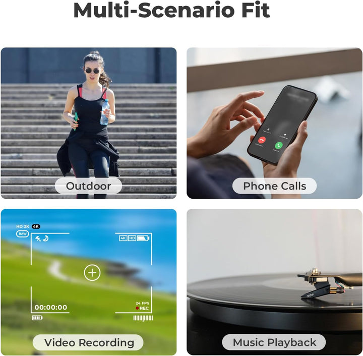 Premium Wearable Battery Pack Compatible with Ray-Ban Meta Smart Glasses, 16g Ultra-Lightweight Char
