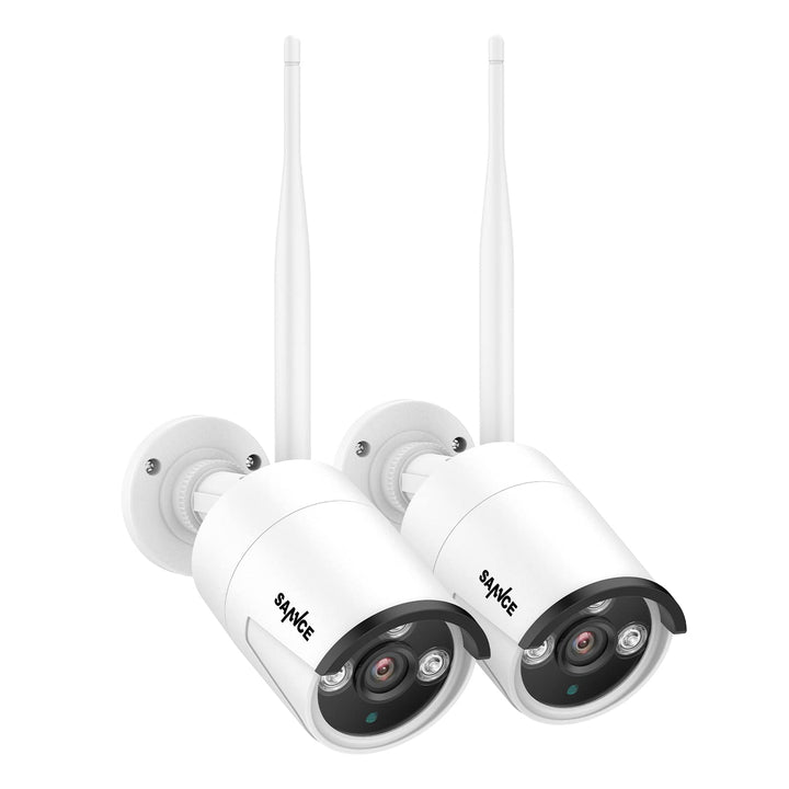 SANNCE WLAN Kamera Set 2 Stück 3MP nur für SANNCE 3MP WLAN Überwachungskamera System 2 Stück Kamera,