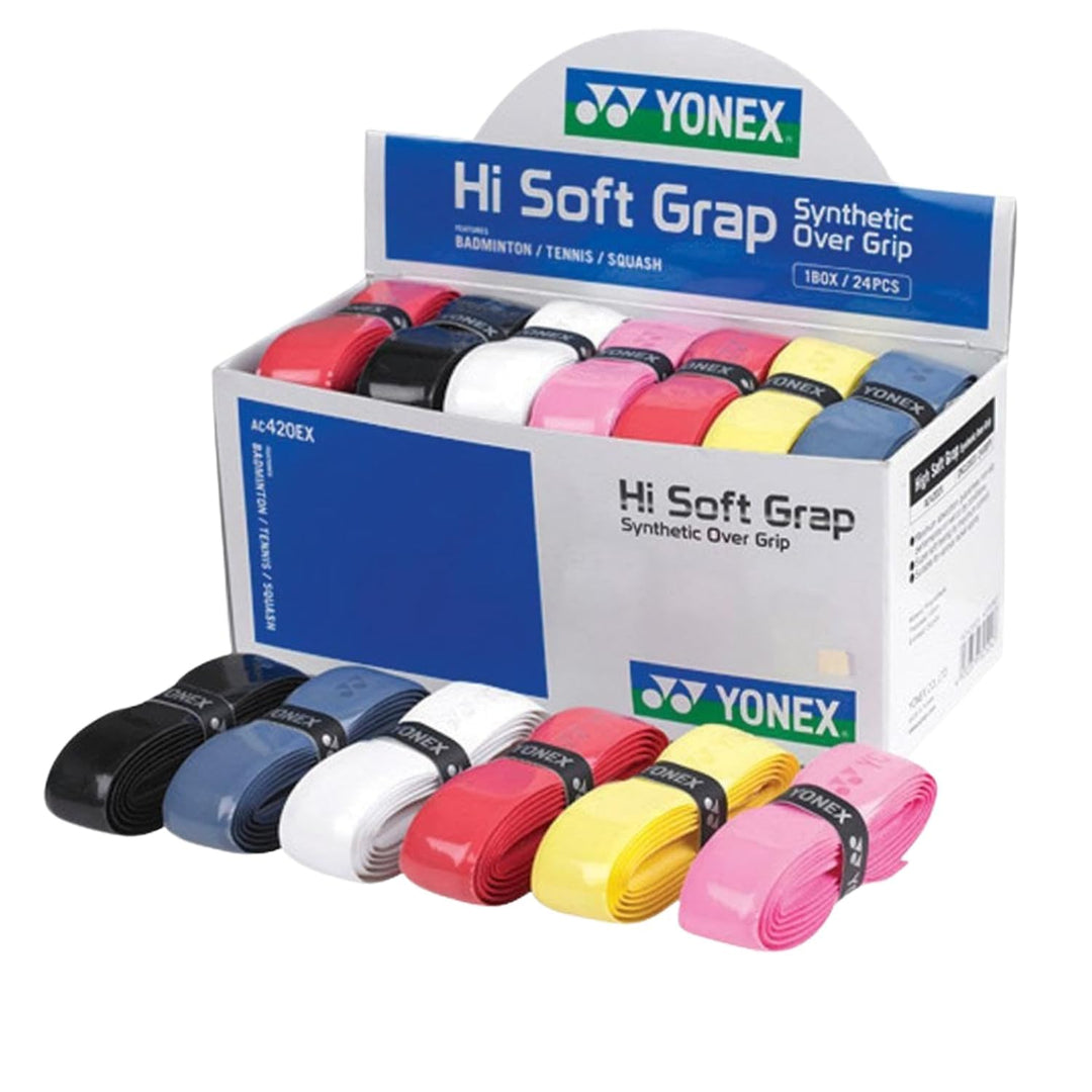 Yonex Hi Soft Grap Grip sustituciã³ n (Box 24) mehrfarbig, mehrfarbig