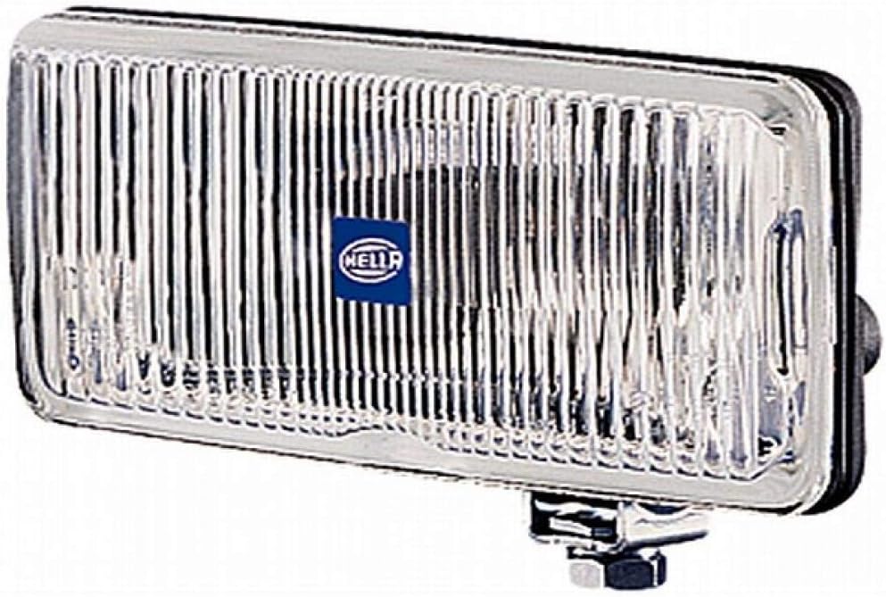 HELLA - Halogen-Nebelscheinwerfer - Comet 550 - 12V - rechteckig - Anbau - glasklare Streuscheibe -