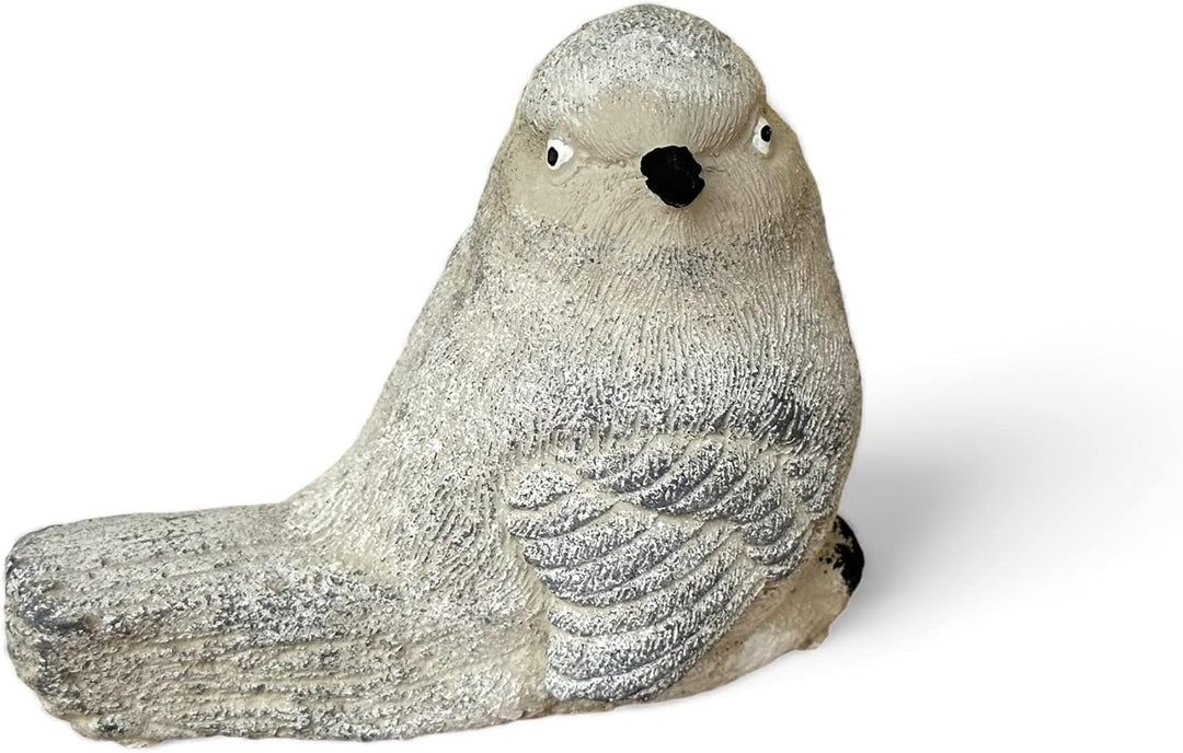 Radami Vogeltränke Vogelbad Wasserstelle Vogelbecken Schildkröte GRAU mit Vogel ca.4,6kg