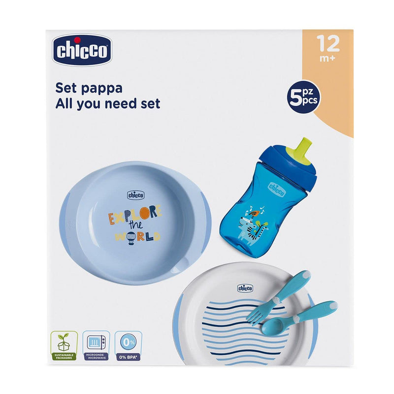 Chicco Baby Geschirr Set, Baby Geschirrset für Essen und Babynahrung, besteht aus 1 x Becher "Advanc