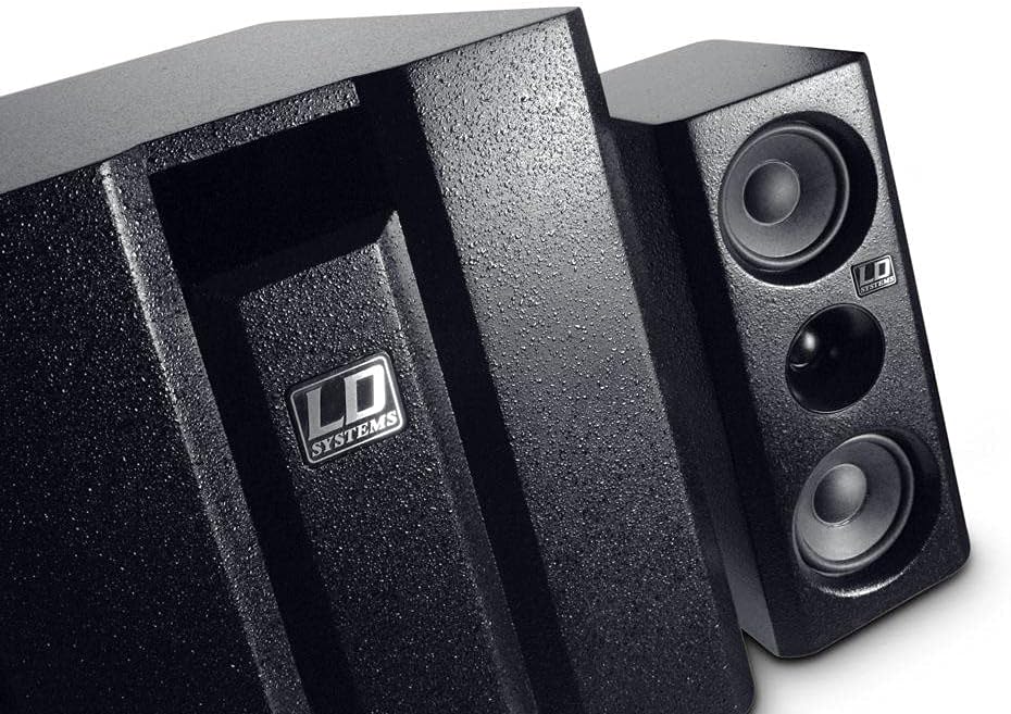LD Systems LDDAVE8XS Dave Serie Multimedia System (20,3 cm (8 Zoll), 117 dB/mW, aktiv) schwarz, Schw