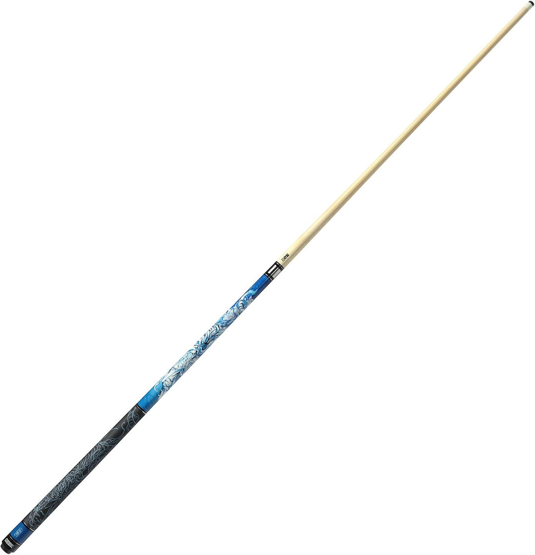 CUESOUL mythologische Symbole 58 Zoll 19oz Pool Cue Stick, 13mm TIPP baihu, baihu