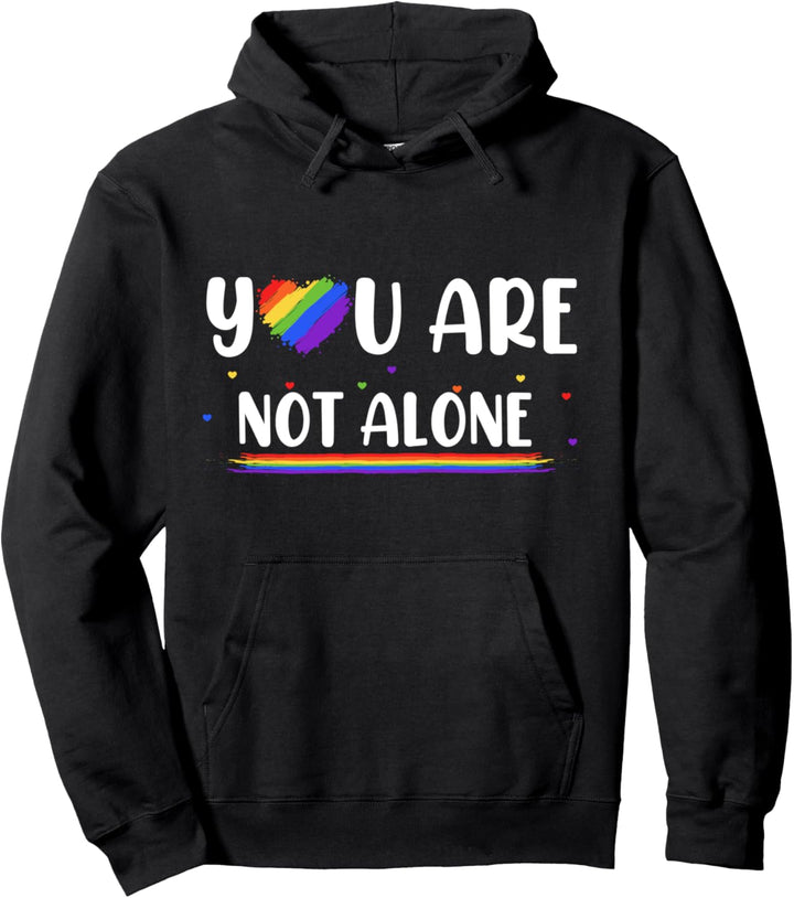 Gay Lesben Flagge Pride Regenbogen Pullover Hoodie