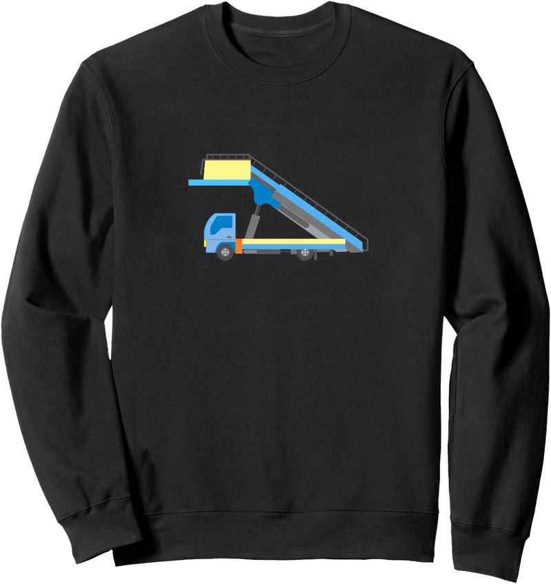 Flugzeug-Boarding-Treppe Sweatshirt