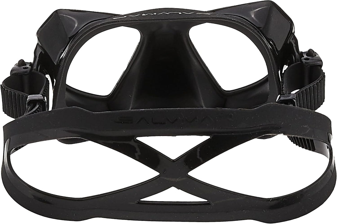 SALVIMAR Noah Tauchmaske Adult Schwarz, Adult Schwarz