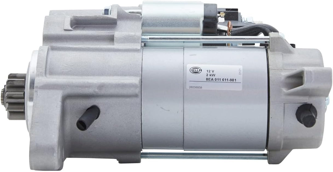 HELLA - Starter/Anlasser - 12V - 2kW - für u.a. Jaguar S-Type (X200) - 8EA 011 611-981