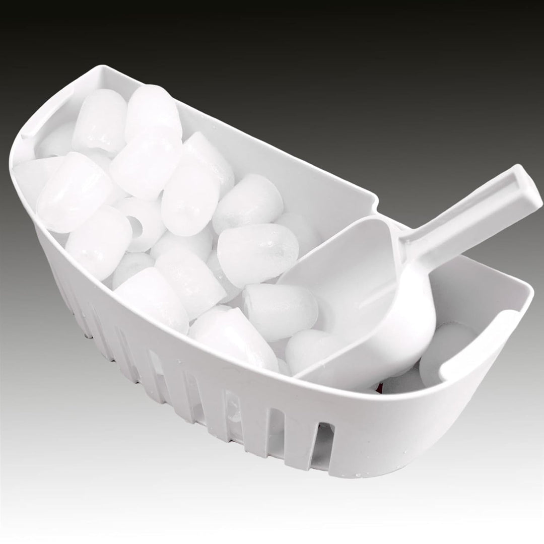 Syntrox Germany Eiswürfelmaschine Eiswürfelbereiter Eiswasser Edelstahl Bolavi, 15 kg Eiswürfel pro