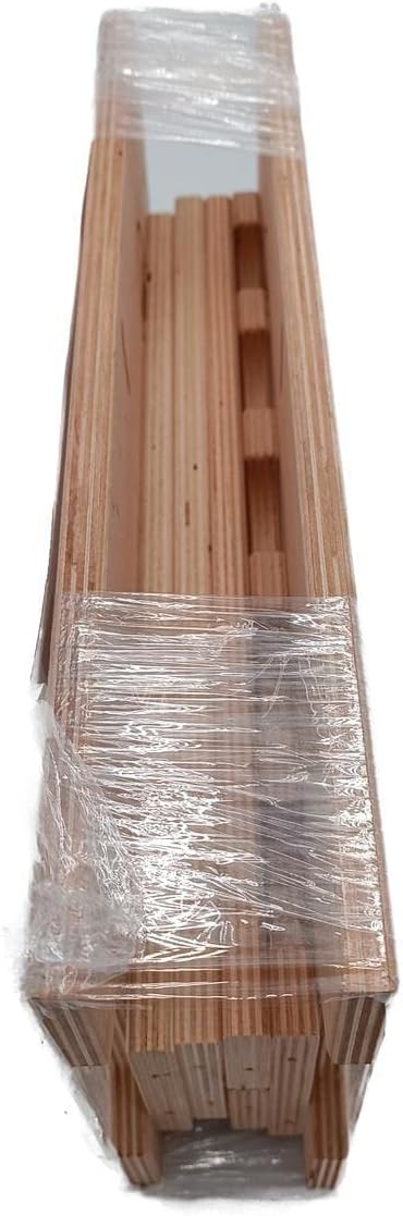 Rutenständer Rutenhalter Angelständer Rod Rack 10 Ruten Holz 37 x 39 x 21cm