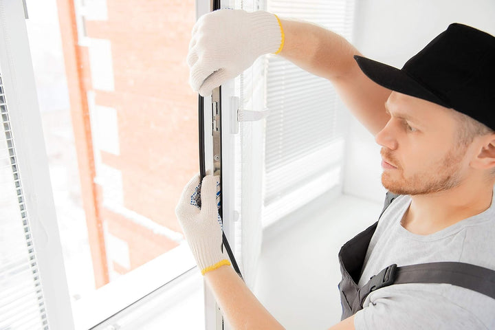 DQ-PP Flügelfalzdichtung – Schwarz – 20 Meter – TPE Gummi – SFD-14 – Fensterdichtung Falzdichtung Gu