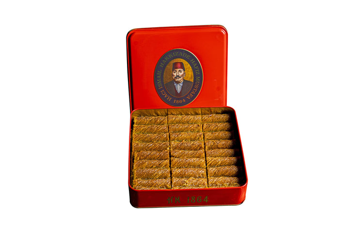 Hafiz Mustafa 1864 Istanbul Baklava Gebäckdose – Gebackene Baklava Dessertsnacks aus frischen Phyllo