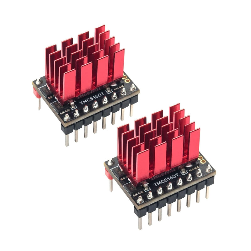 BIGTREETECH 2Pcs TMC5160T Pro V1.0 SPI Stepper Motor Drivers Mute Driver with heatsink Ultral Silent