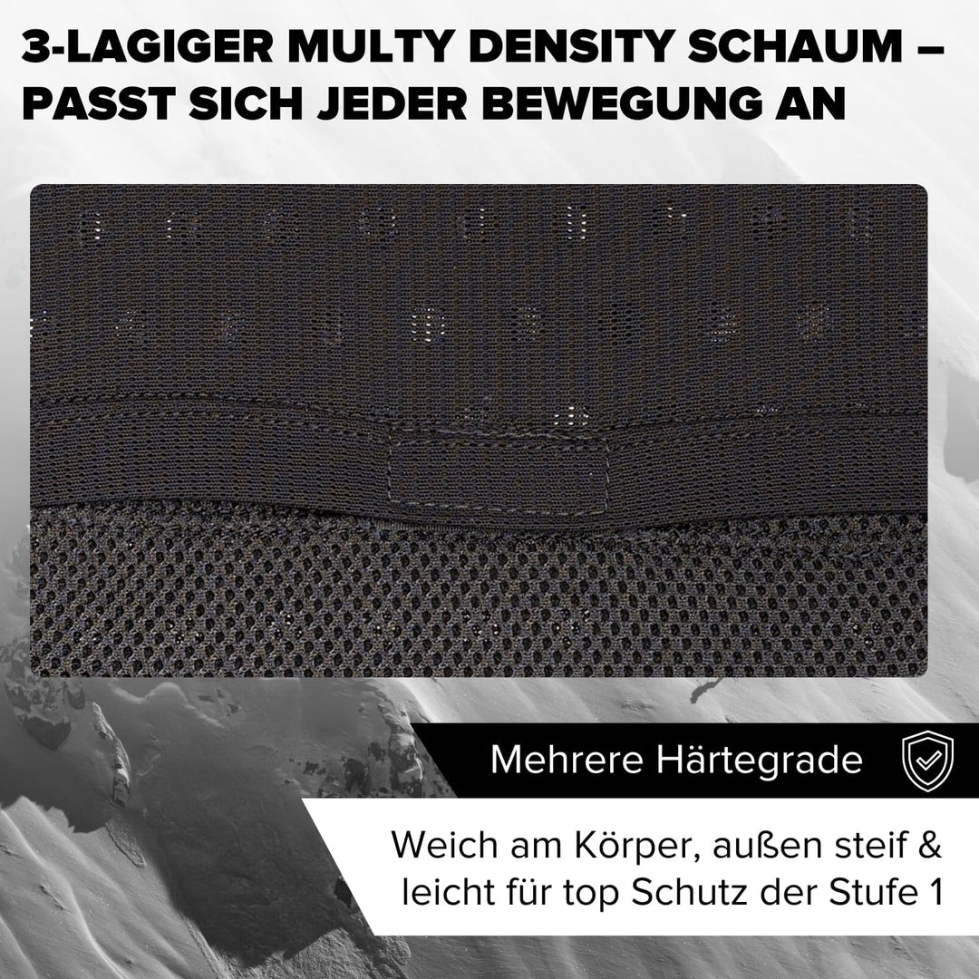 Atomic Kinder Live Shield Jr Ski-Rückenprotektor L Schwarz, L Schwarz