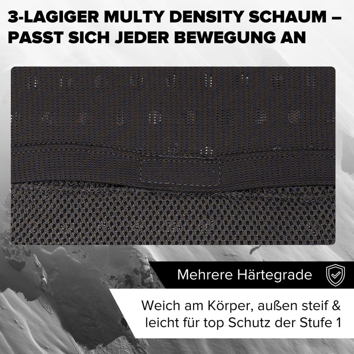 Atomic Kinder Live Shield Jr Ski-Rückenprotektor L Schwarz, L Schwarz