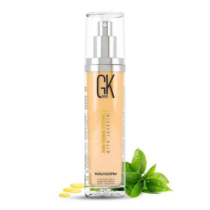 GK HAIR Global Keratin Volumizeher Spray (100ml/ 3.4 Fl Oz) Haarverdickungsspray für Frauen und Männ