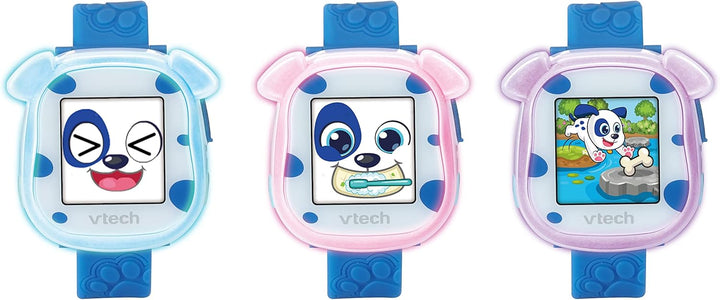 VTech My First KidiWatch – Interaktive Lernuhr mit Touch-Screen, elektronischem Haustier, digitaler