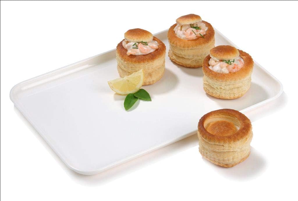 thermohauser Serviertablett aus Melamin weiss, 60,0 x 40,0 cm 60,0 x 40,0 cm Weiss, 60,0 x 40,0 cm W