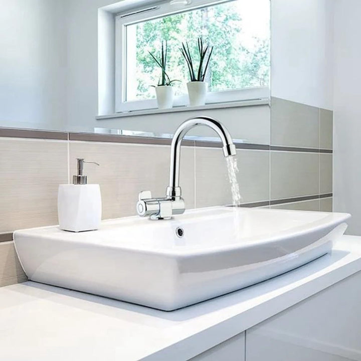 Wohnmobil-Klapp-Wasserhahn, Spültischarmatur Edelstahl, Wasserhahn Küche 360° Schwenkbar, klappbar,