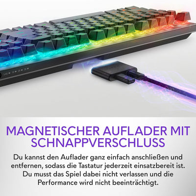 Alienware Tri-Mode kabellose Gaming Tastatur - AW920K (Dark Side of The Moon)