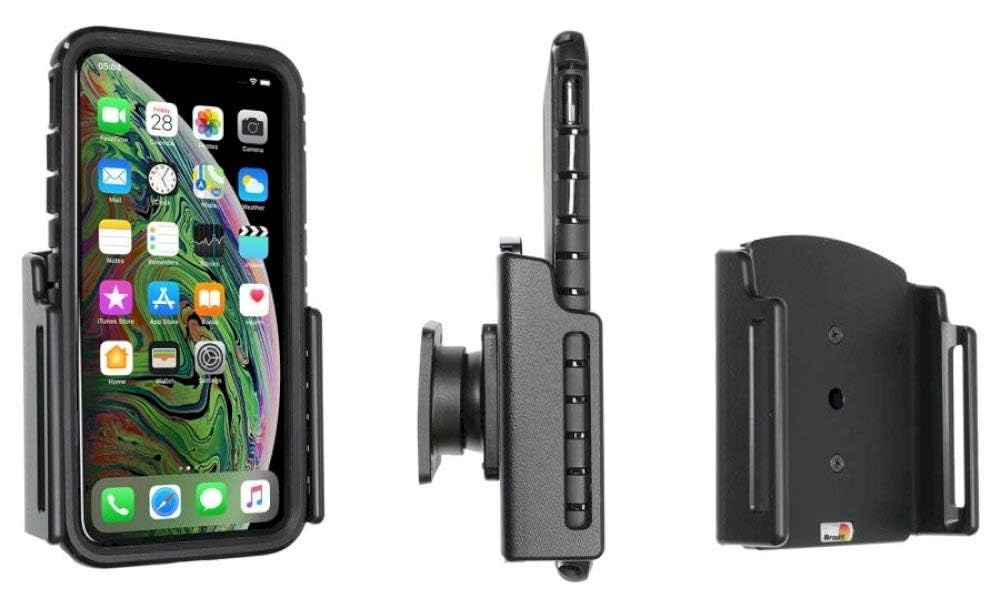 Brodit Gerätehalter 711083 | MADE IN SWEDEN | für Smartphones - Apple iPhone 11 Pro Max, iPhone Xs M