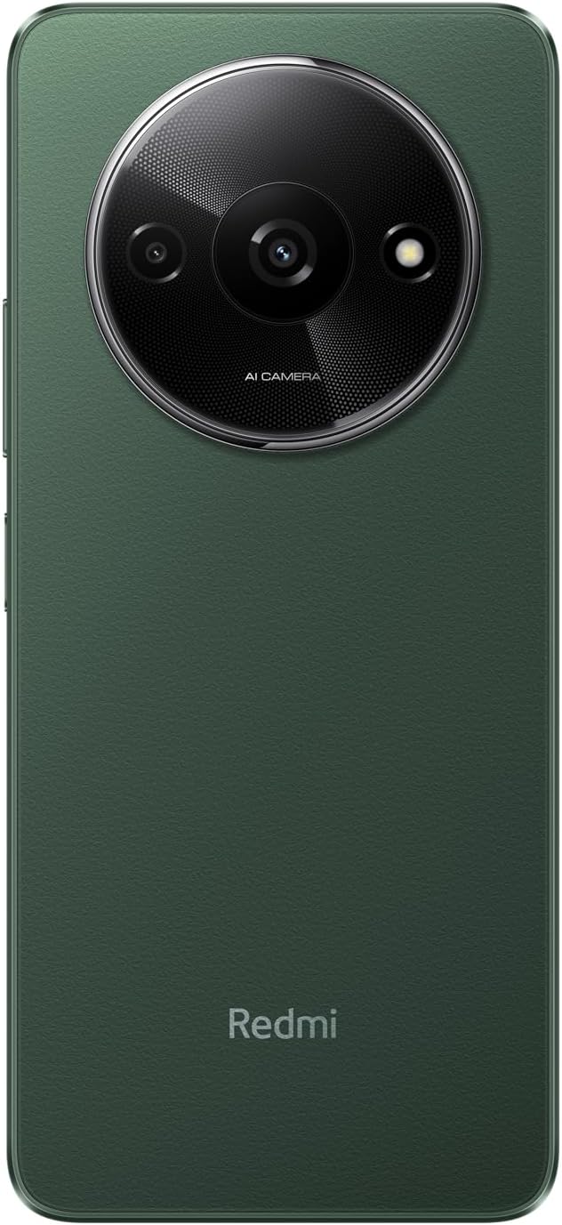 Redmi A3 Smartphone, 3+64GB, 5000mAh, Handy ohne Vertrag, Dual-SIM, Waldgrün (DE Version), Waldgrün