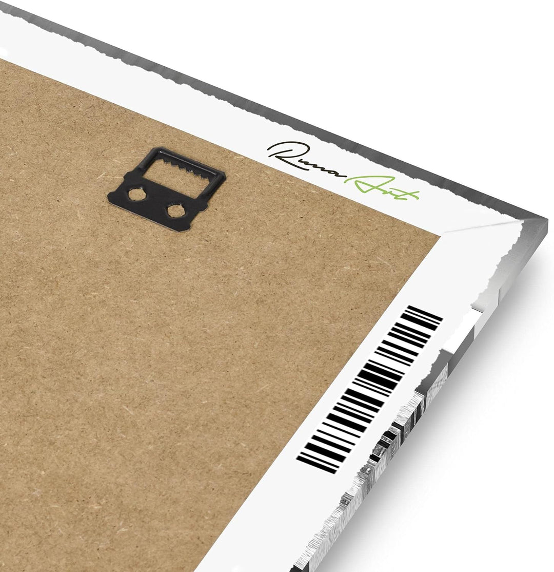 Runa Art Wandbilder Abstrakt 5 Teilig Bild auf Vlies Leinwand Deko Wohnzimmer Schlafzimmer Grau Schw