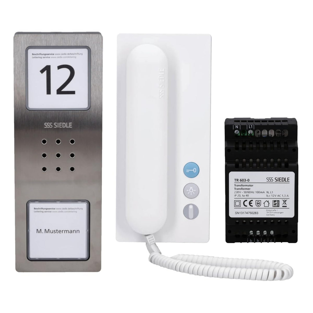 Siedle&amp;Söhne Audio-Set Set CA 812-1 E/W Single, Single