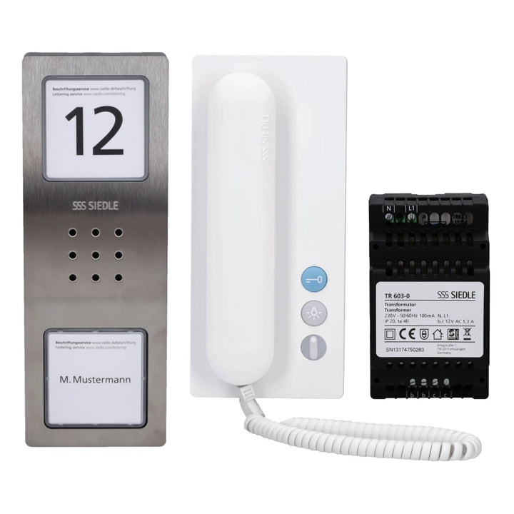 Siedle&amp;Söhne Audio-Set Set CA 812-1 E/W Single, Single