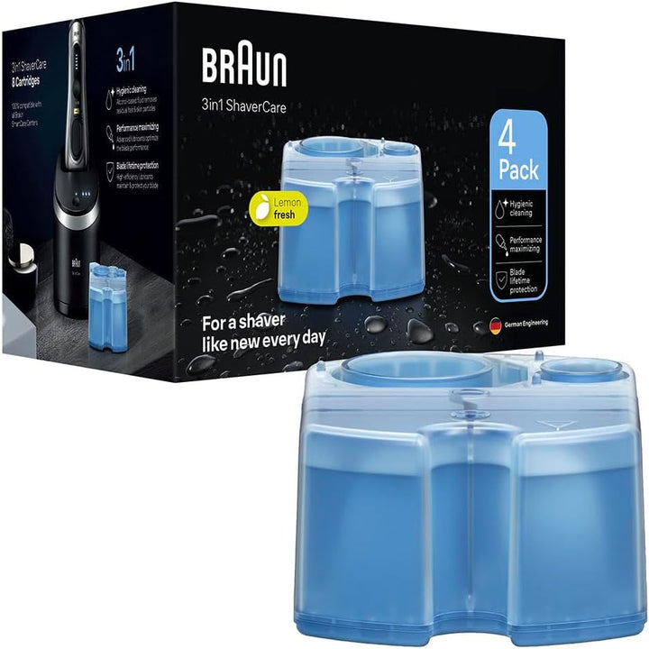 Braun Clean&Renew CCR Reinigungskartusche (4er Pack)