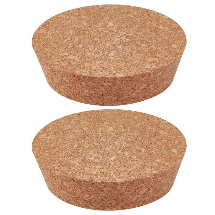 OLYCRAFT 2 Stück Kork-Flaschenverschlüsse 10.5-12cm Konischer Holzkorkenstopfen Holzkorkendeckel Fla