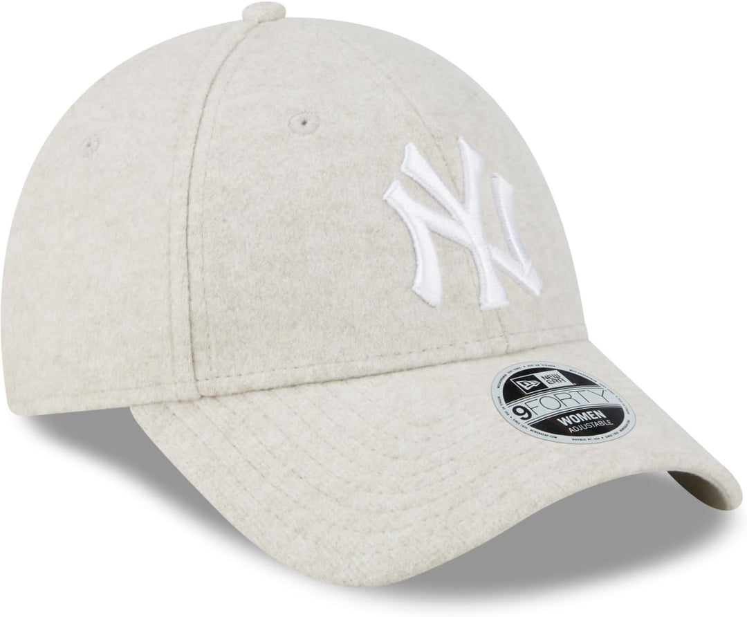 New Era 9Forty Damen Cap - Fleece New York Yankees Stone