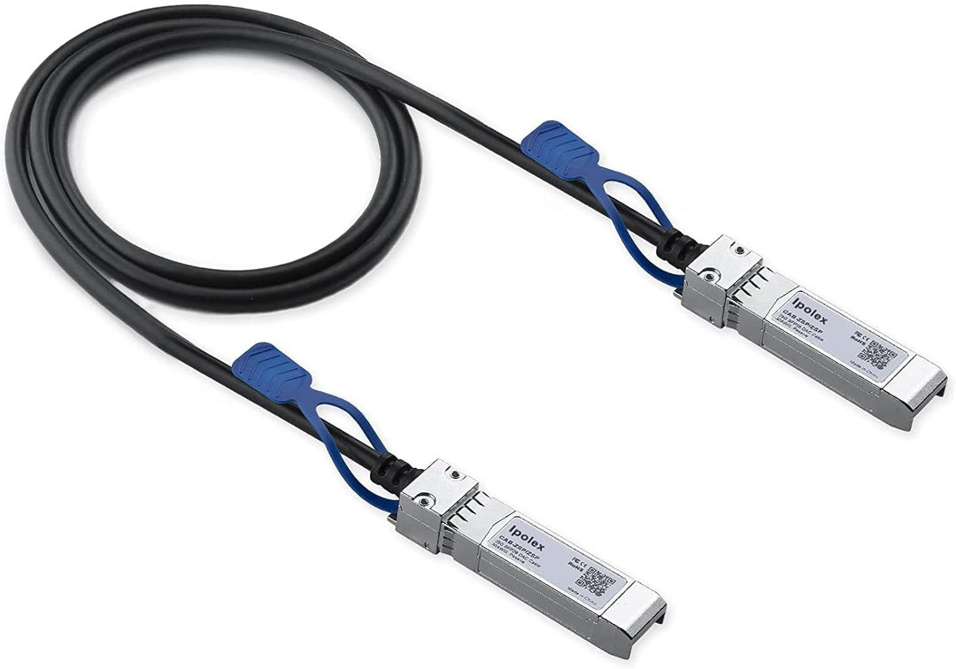 ipolex 25G SFP28 DAC Kabel, 25GBASE-CR SFP+ Twinax Kabel, 25 Gbit/s SFP28 zu SFP28 Direct Attach Kup