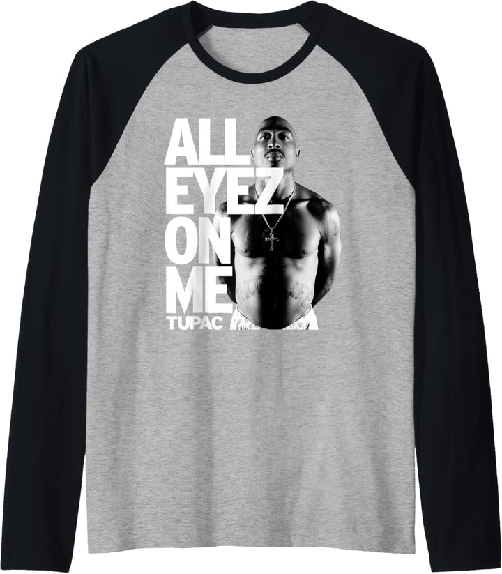 Tupac Alle Augen auf mich Raglan
