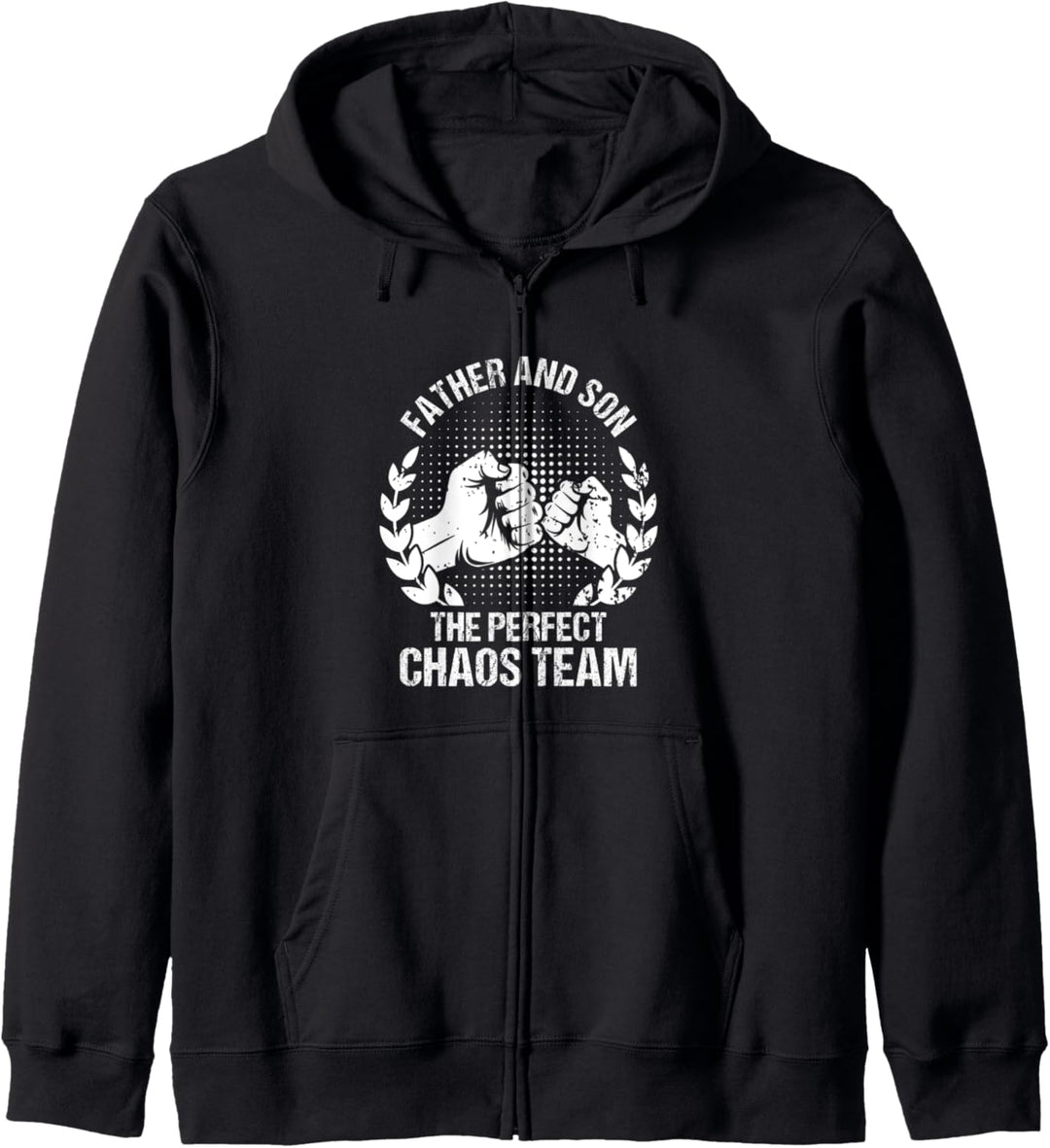 Father and Son The Perfect Chaos Team Papa Vatertag Kapuzenjacke