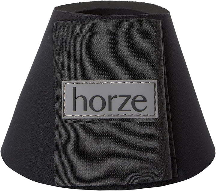 HORZE Pferde Hufglocken ProBell, Springglocken mit Klettverschluss, 2er Set, Schwarz, XXL XXL Schwar