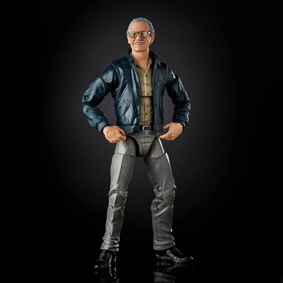 Hasbro Marvel Legends Series 15 cm grosse Stan Lee Action-Figur zu Marvel‘s The Avengers, enthält 2