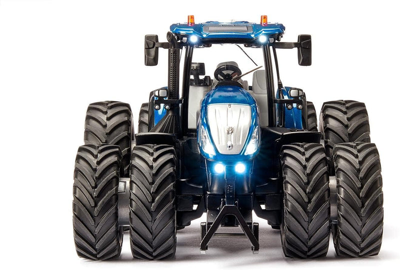 siku 6739, New Holland T7.315 Traktor, 1:32, Blau, Metall/Kunststoff, Ferngesteuert, Inkl. Bluetooth