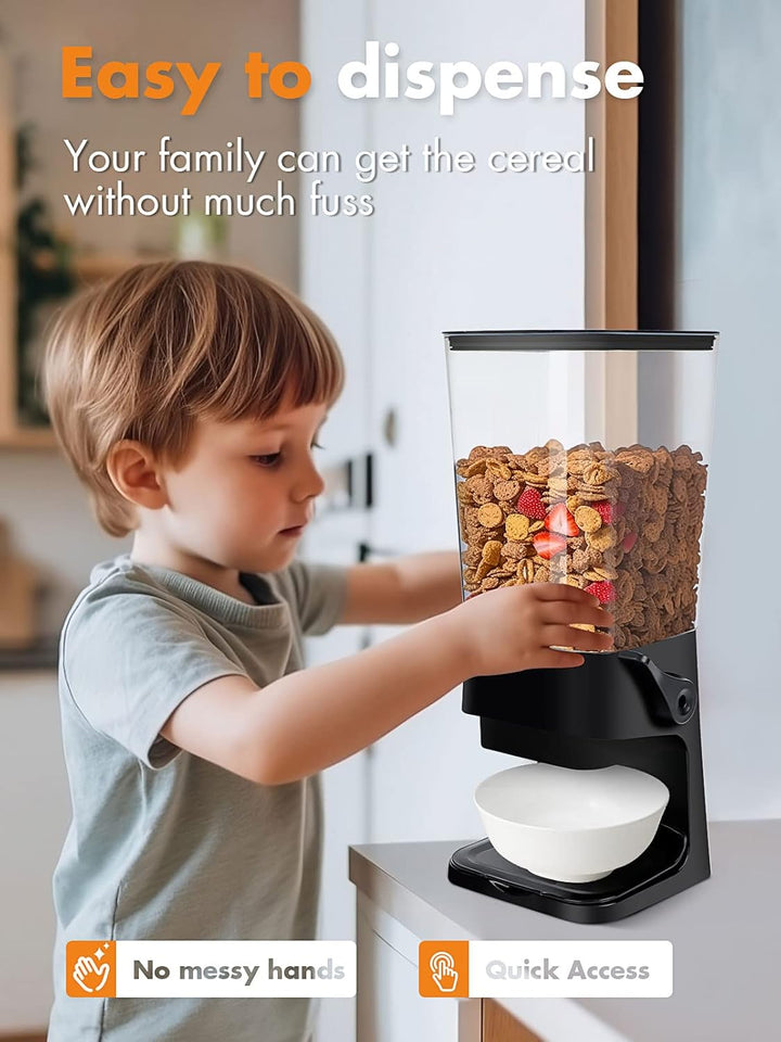 Tokokimo Müslispender, Zerkleinert Keine Cerealien Beim Ausgeben, Wandmontage Cereal Dispenser für C