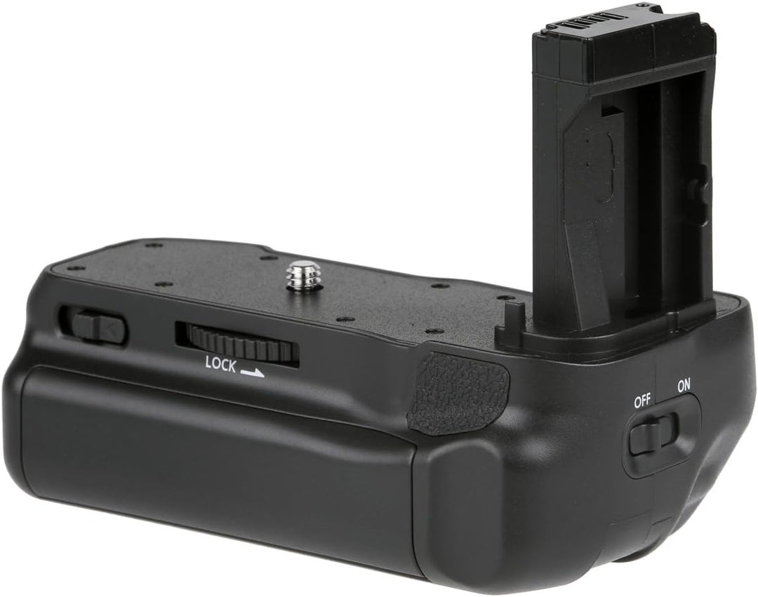 ayex Batteriegriff Kompatibel mit Canon EOS 800D 77D 9000D Rebel T7i Kiss X9i ähnlich BG-1X + 2 x LP